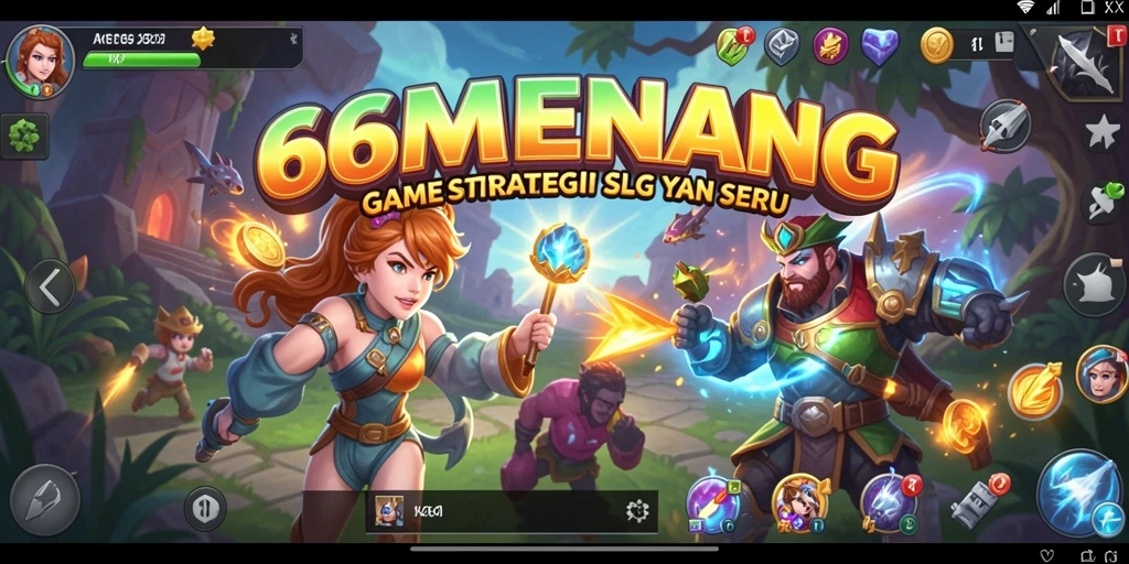 Tampilan gameplay menantang dalam 66MENANG yang memicu adrenalin strategi.