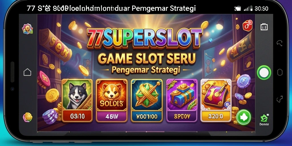 Tampilan gameplay seru dan menegangkan dari 77SUPERSLOT.