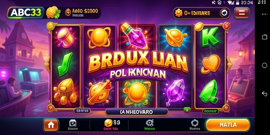 Screenshot gameplay ABC33 yang menunjukkan keseruan bermain Slot.