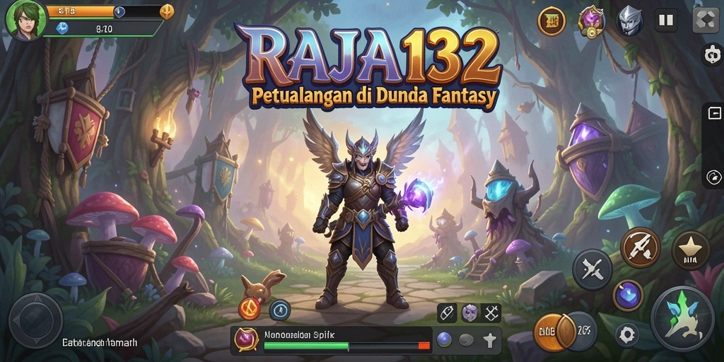 Tangkapan layar menampilkan aksi seru dalam RAJA132 di dunia petualangan.