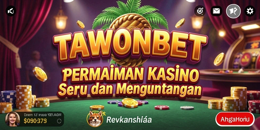 Tampilan gameplay seru dari TAWONBET dengan grafik menawan dan interaksi menarik.