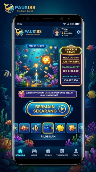 Screenshot proses unduh aplikasi yang cepat di paus188.
